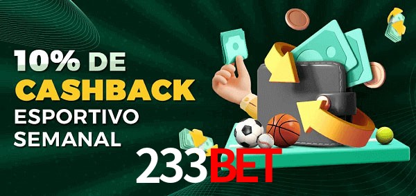 10% de bônus de cashback na 233bet